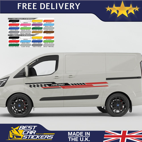Decals for ford transit - ford, custom