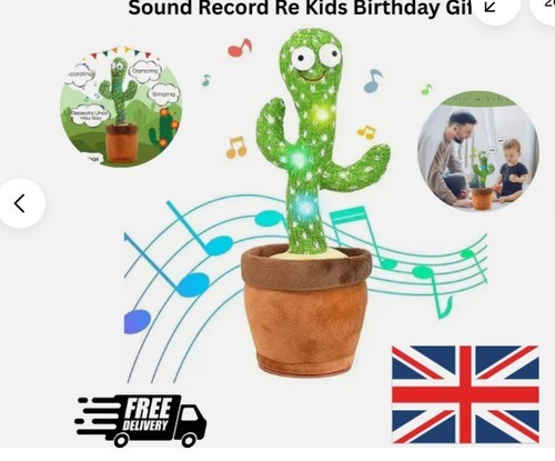 Talking toy dancing cactus - talking,