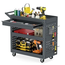 3 Tier Steel Tool Trolley