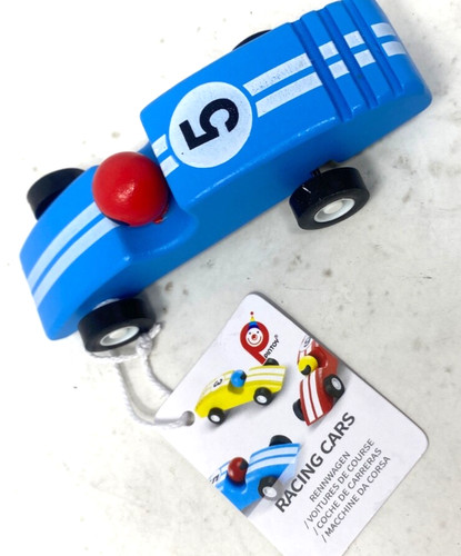 Pintoy wooden 5 - wooden, (blue)
