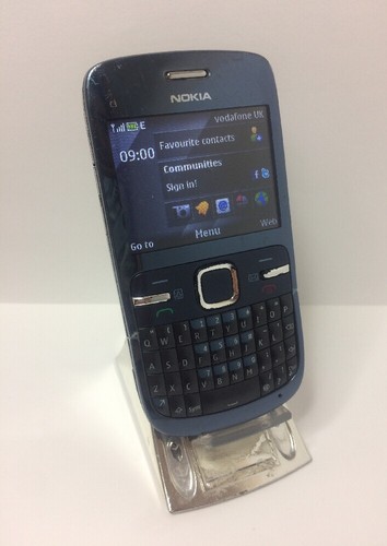Nokia blue smartphone - c3-00,