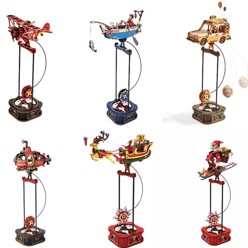 Rokr puzzle wooden - 3d, model