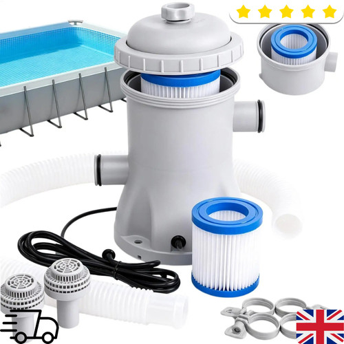 Pool sand filter pump - pump, above