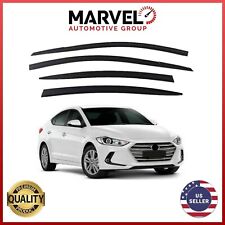 Out-Channel Window Vent Visor Rain Guard Deflector for Hyundai Elantra 2017-2020