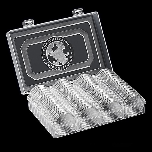 40mm transparent coin storage - coin,
