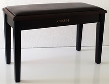 Chase Piano Digital Keyboard Duet Stool Bench in Dark Rosewood with Seat-Storage