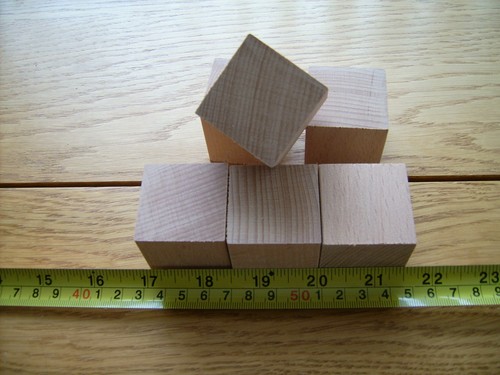 12x wood cubes - cubes, /