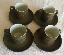 5 x Vintage Denby Chevron