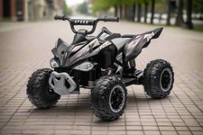 New 12V Kids Electric Ride on Quad Bike ATV Renegade in Black with 2 x Motors