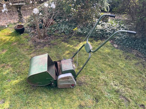 Vintage lawnmower - vintage,