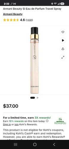 Giorgio armani women - giorgio, 0.34