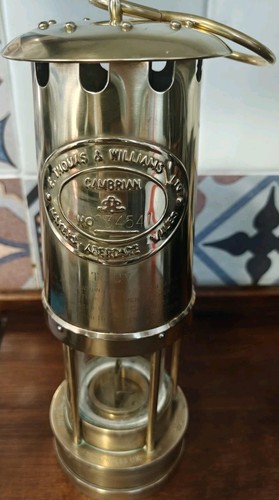 Cambrian brass miners lamp - cambrian,