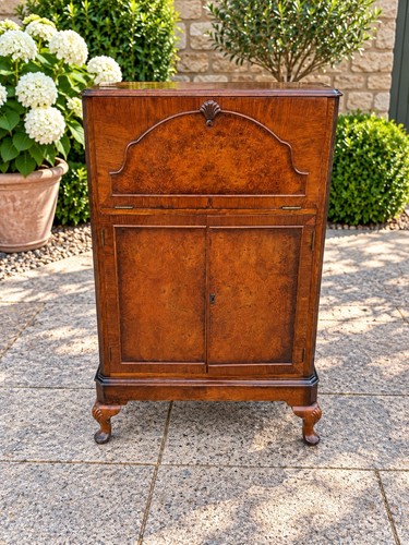 Antique burr walnut - antique, deco