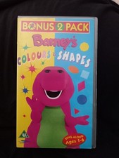 BARNEY- Colours + Shapes VHS