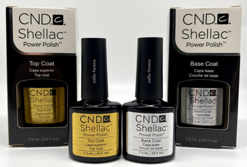 Cnd shellac base top coat - cnd, &