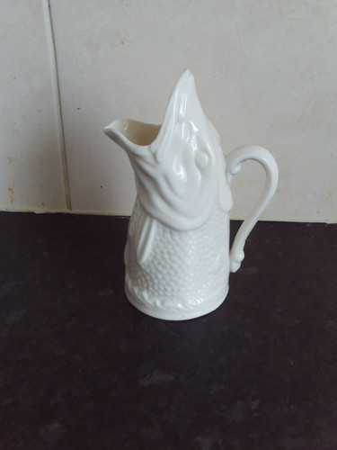 Vintage half gurgling fish - half, jug