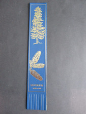 Leather BOOKMARK TREE Silver
