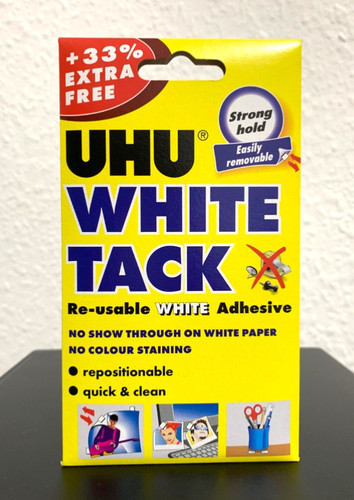 Uhu white tack - uhu, 33%