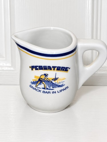 Vintage italian creamer milk - italian,