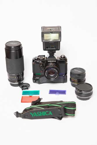 Yashica 35mm slr - fx-d, film