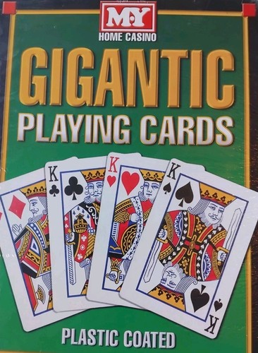 Gigantic playing cards - cards,