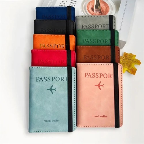 Rfid passport holder - wallet, pu