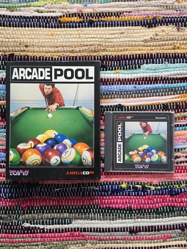 Arcade pool amiga cd32 boxed - arcade,