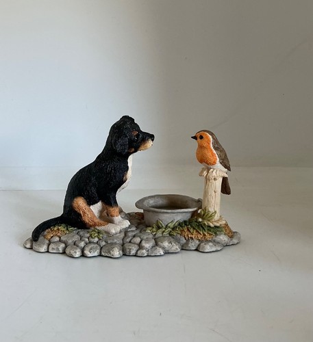Border fine arts puppy robin - puppy, &