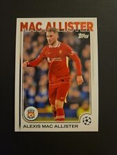 TOPPS FLAGSHIP  EDITION  2024 - 25  CARD  ALEXIS MACALLISTER LIVERPOOL