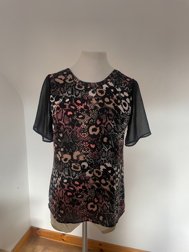 Biba sheer panel detail boxy