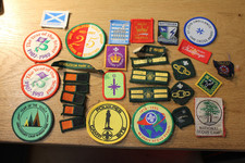 Vintage Scout badges