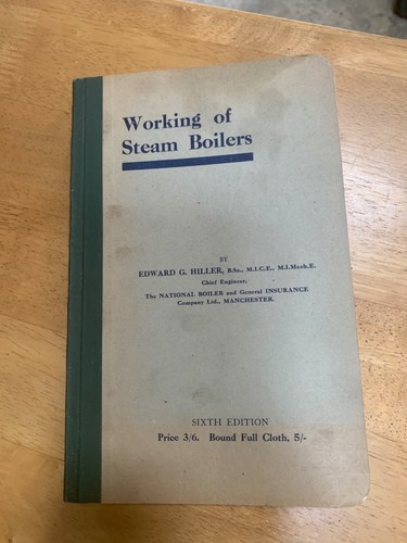 Working steam boilers - working, of