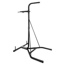 MAXSTRENGTH 2 Way Free Standing Boxing Punch Bag Stand Heavy Duty Hanging Frame