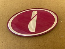 Pink Subaru Impreza STi GC8 SIZE badge