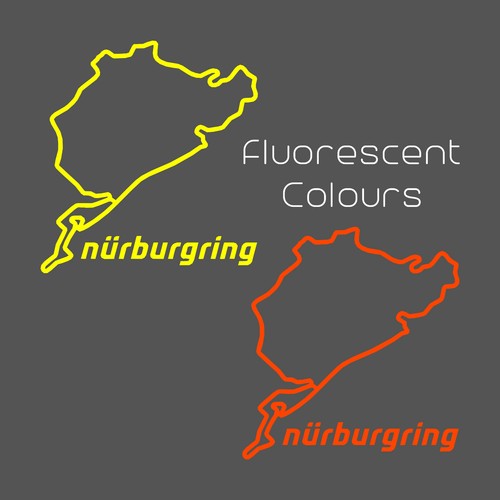 Nurburgring fluorescent - nurburgring,