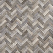 Grey Oak Herringbone Vinyl Flooring Roll Wood Effect Cheap Lino Parquet Flooring