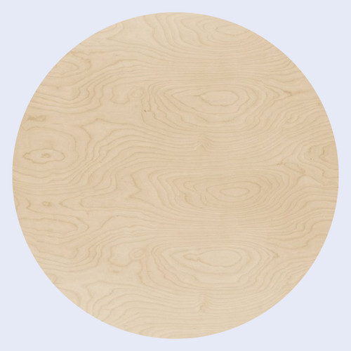Circle unfinished wood - unfinished,