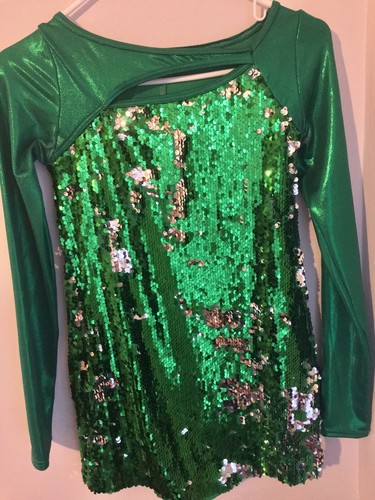 Balera two way - sequin, green