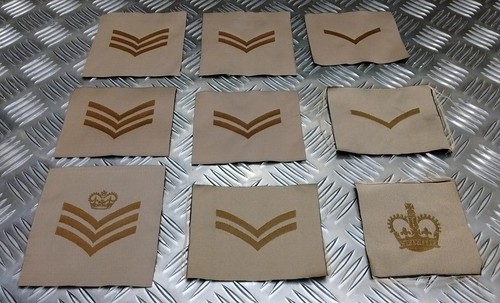 Rank badges army green - badges, /