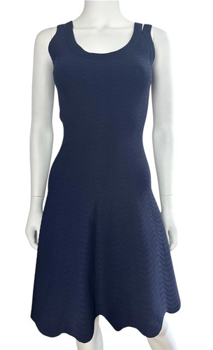 Alaia navy scalloped - alaia,