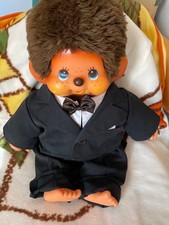 Monchichi Doll Blue Eye Early