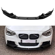 FOR BMW 1 SERIES F20 F21 2PC M SPORT FRONT BUMPER SPLITTER LIP PRE-LCI 2011-2014
