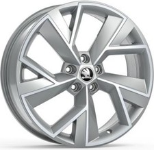 Triglav 19" Silver Alloy Wheel for Skoda Kodiaq 565071499D 8Z8