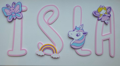 Custom kids name - custom, wall