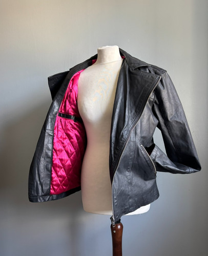 Barneys leather biker jacket - barneys,