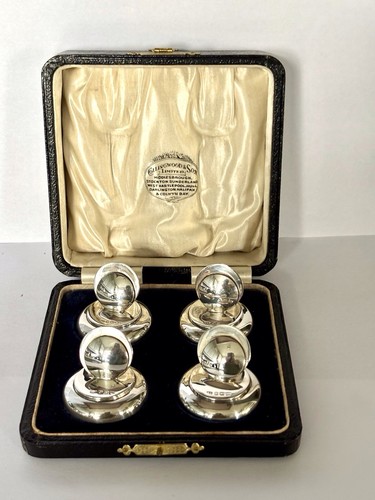 Set silver george v menu - of,