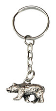 Polar Bear Key Ring Keyring