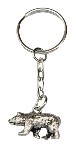 Polar bear key ring - polar,