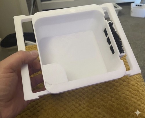 Aquarium air powered - powered, tray