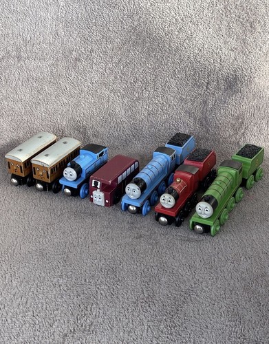 Thomas wooden railway train - thomas,